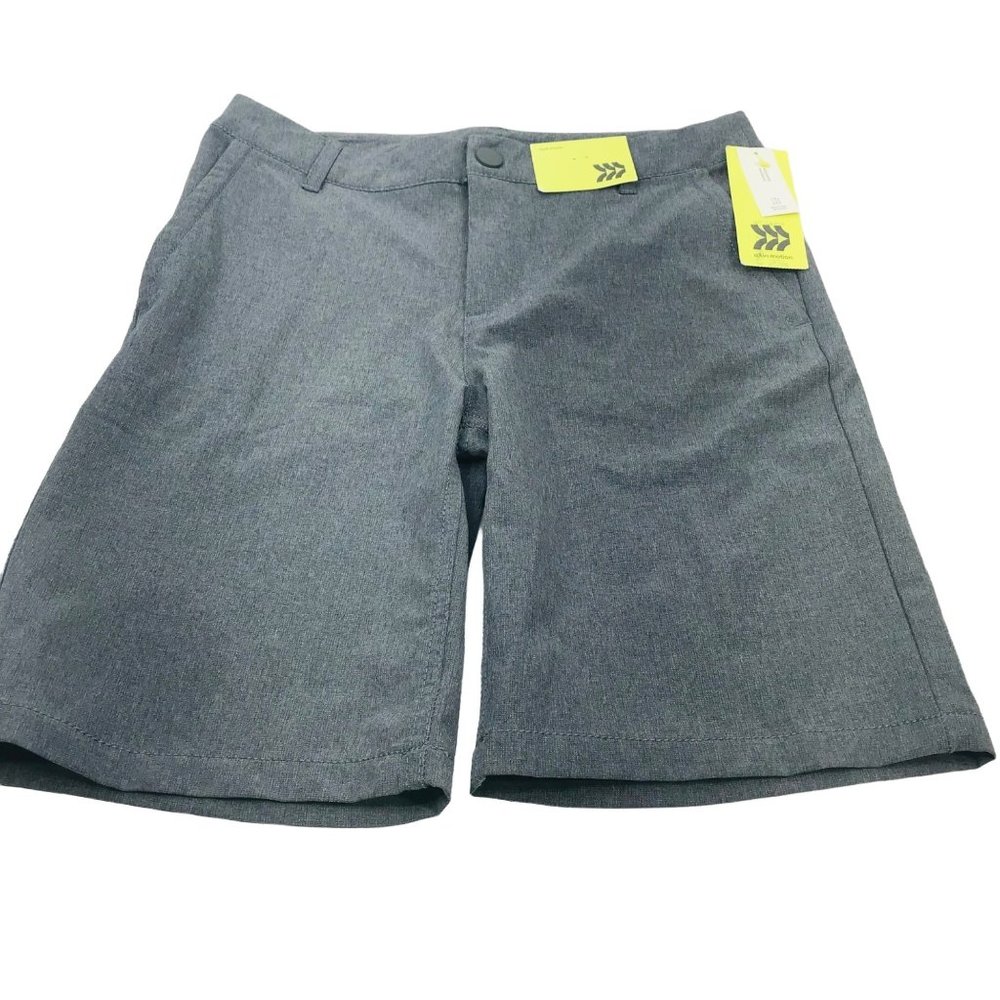All In Motion Boys Size Large Adjustable Waist Moisture Wicking Golf Short New